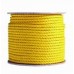 Rope, 1/4" X 100' Roll Poly Rope - Yellow